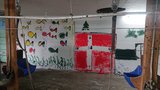 Unsere Kühe dürfen diese tolle Wand genissen wenn sie im Stall stehen. (Bild: Eingesendet von Familie Zbären)